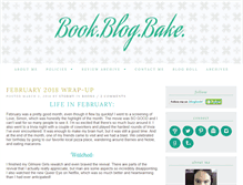 Tablet Screenshot of bookblogbake.com